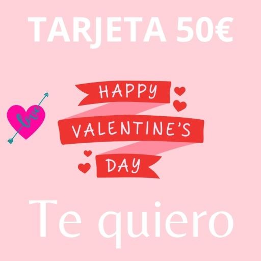 TARJETA DE REGALO SAN VALENTÍN