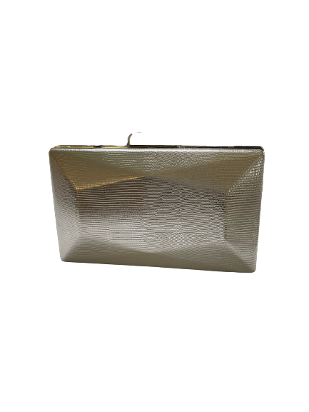 BOLSO CLUTCH PLATA