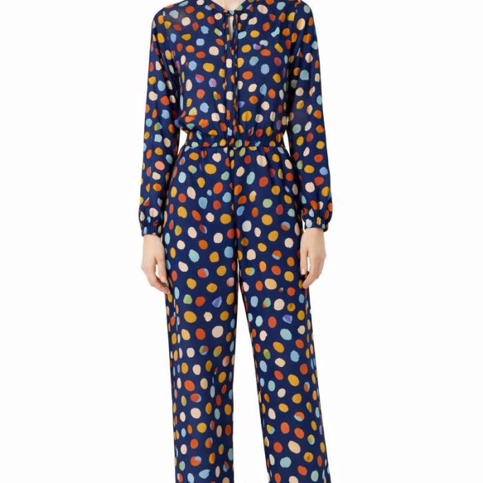 MONO COMPAÑIA FANTASTICA CON MANCHAS DE COLORES Y LAZADA