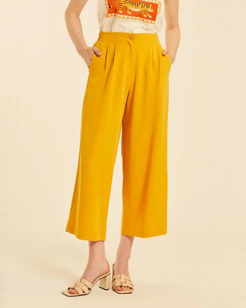 CULOTE CON PINZAS AMARILLO PEPALOVES TOBILLERO - Imagen 2